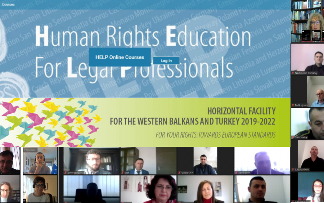 Курс за Превенција на радикализација на ХЕЛП програмата на Советот на Европа, за прв пат во Северна Македонија и Косово